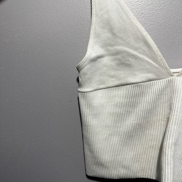 Urban Outfitters Out from under Cream Ribbed Tank Top - Picture 2 of 4